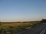 kurz vor der Donau (Fährhafen nach Bulgarien in Bechet)