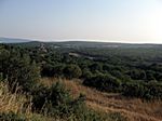 der Felsen sieht aus wie im Erzgebirge